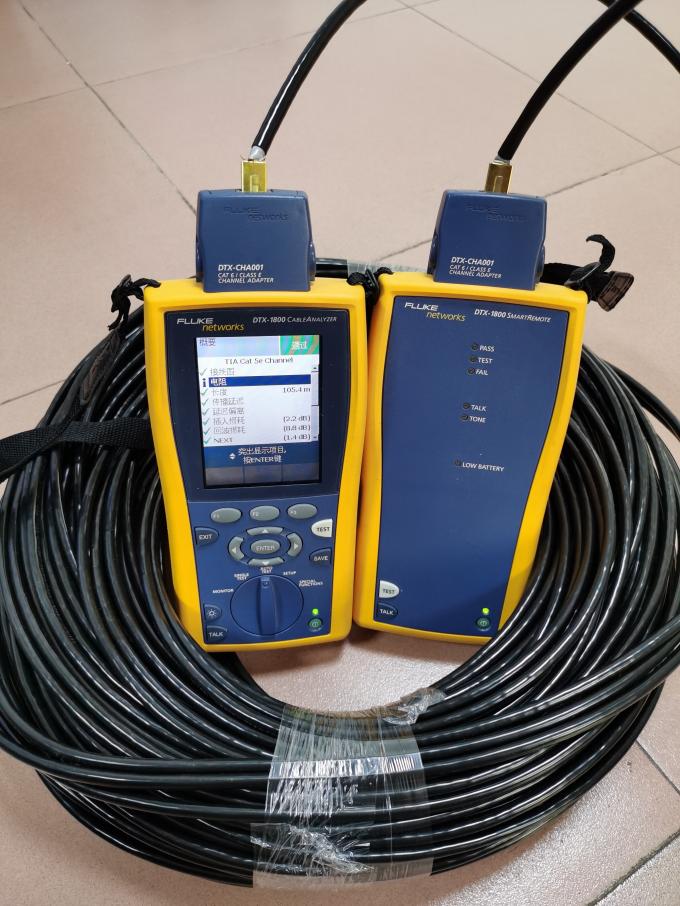 Super Soft Car Cat5e F/UTP Copper Lan Cable Pass Fluke Test Military