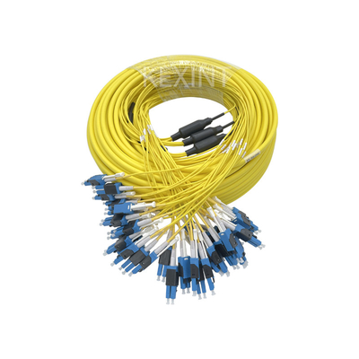FTTH Multiplex LC Uniboot Fiber Optic Patch Cord 7.0mm 36 Cores G657. A2 LSZH 40m SM