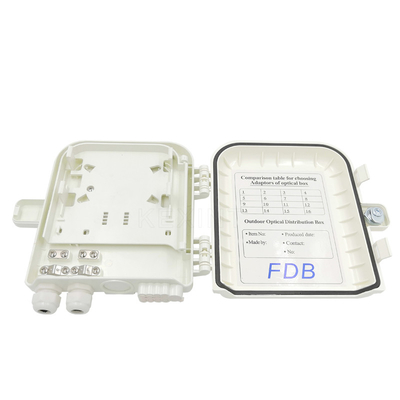 KEXINT Waterproof IP65 FTTH Fiber Optic Distribution Box Wall Mounting