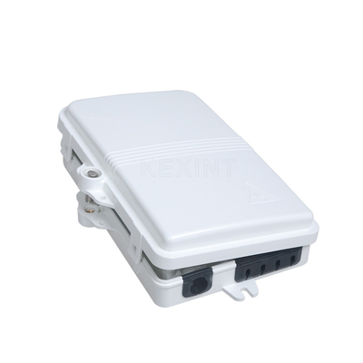 KEXINT 4 Cores Fiber Optic Distribution Box , SC-4 Ports Fiber Optic Terminal Box