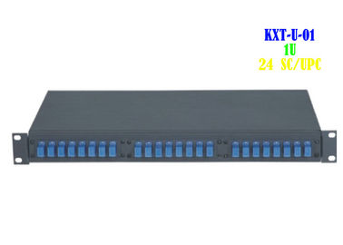 Optic Cable 24 Port Patch Panel Rack Mount Network Computer Room Support