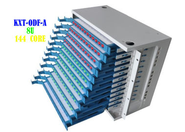 Intelligent Rack Fiber Patch Panel , Ethernet 8U 144 144 Fiber Patch Panel