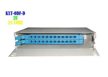 Active 24 Port LC Fiber Patch Panel Cable Termination Branch Connection