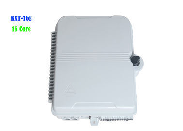 Small Fiber Optic Wall Box Fiber Splicing 16 Cores IP65 Anti UV Light Weight