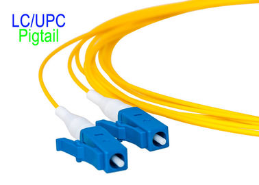 LC To LC Multimode Duplex Fiber Optic Patch Cable PVC OM3 PLC G657A2 0.2 dB