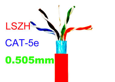 Cat5E FTP Copper Lan Cable Common Computer 24AWG Indoor LSZH Network Shiled