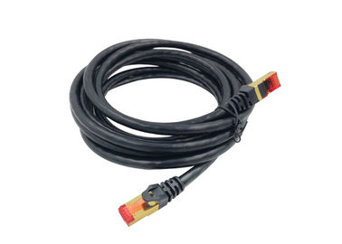 SFTP CAT6A RJ45 50u Copper Lan Cable 0.565mm Cu Material 5m Network Jumpe 1000N