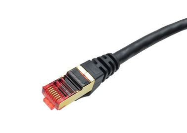 SFTP CAT6A RJ45 50u Copper Lan Cable 0.565mm Cu Material 5m Network Jumpe 1000N