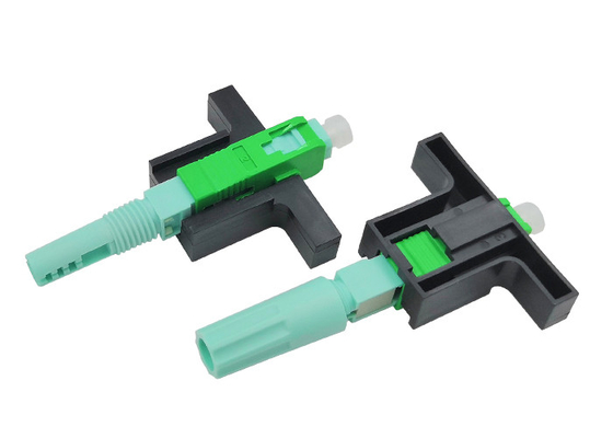 Low Loss 0.3dB Fast Connector T Type  Connect Fiber Optic Connectors SC/APC One Year Warranty