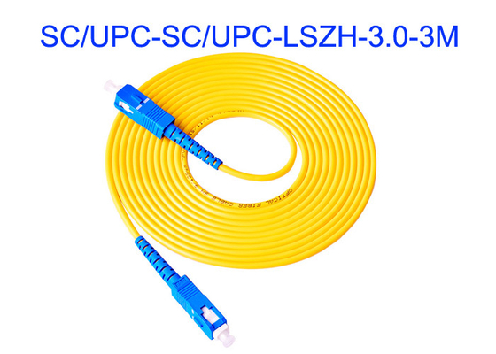 Aramid SC/UPC FTTH Distribution BOX SM 3m Length Optical Network Construction