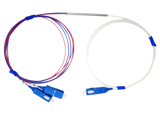 18dB Directivity Coupler Fiber Optical WDM FBT 15/85 1×2 Mini 0.9 SC/UPC Connector