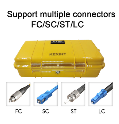 OTDR Launch Cable Box Fiber Optic Tool Outdoor SC/APC LC/APC Connector 1km SM 1310/1550nm