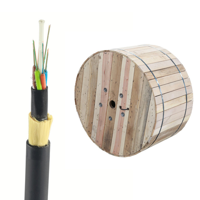 ADSS Double Sheath Fiber Optical Cable 24 48 96 Core FTTH Cable