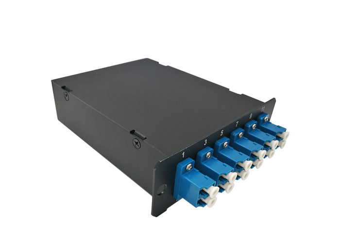 12 LC  MTP MPO Patch Cord B Cassette Single Mode Fiber Optia Module