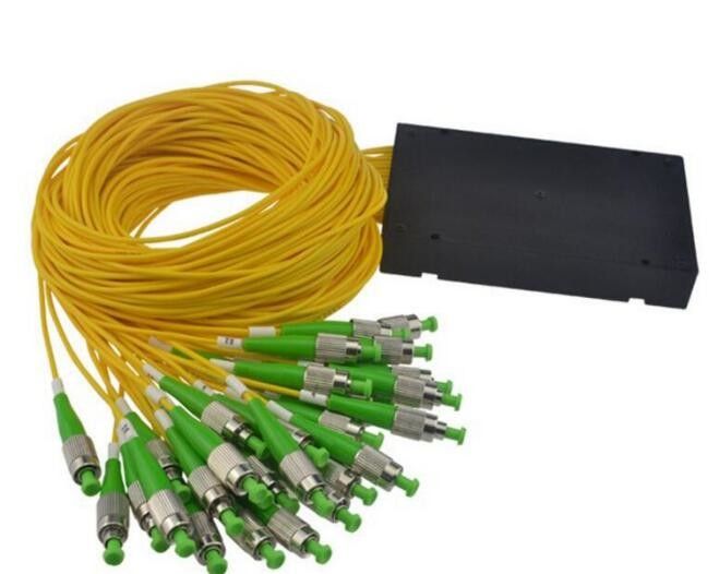 1m 1X64 ABS Fiber Optic PLC Splitter FC APC FC UPC Connector GPON EPON