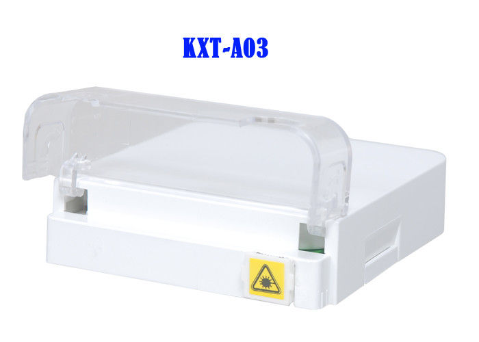 FTTH Termination Box ABS Fiber Optic Distribution Box G657A2  Flame Retardant