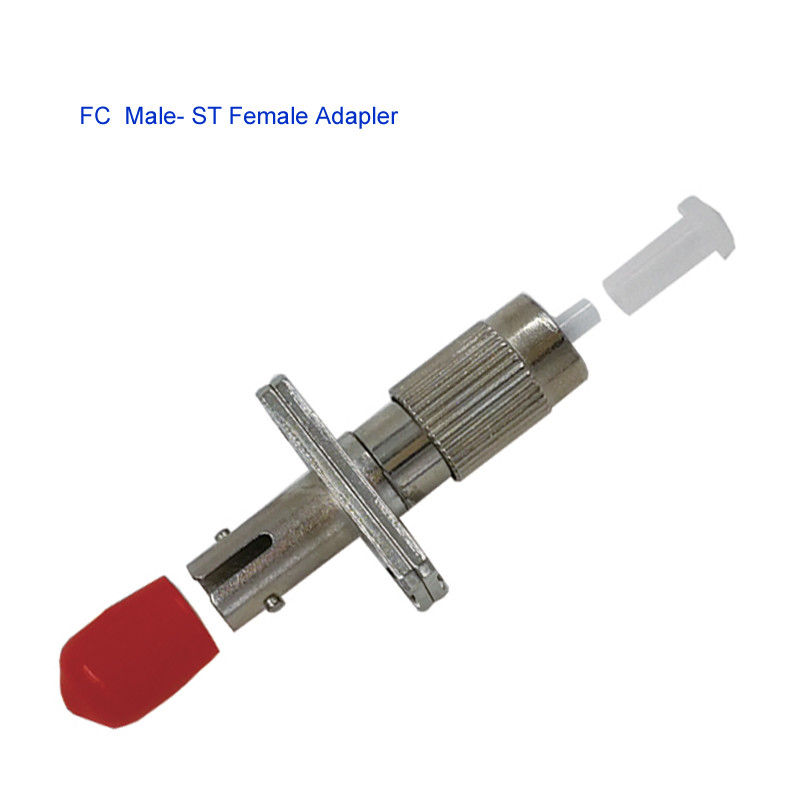 FC Male to ST Female Optical Fiber Adapter Simplex Single Mode