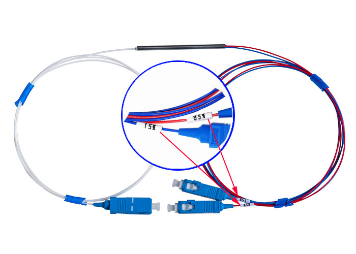 18dB Directivity Coupler Fiber Optical WDM FBT 15/85 1×2 Mini 0.9 SC/UPC Connector