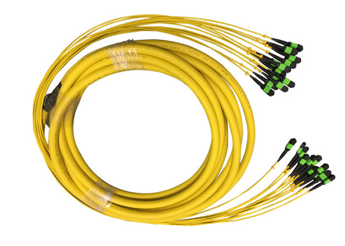 LSZH 500N 72 144 Core 40G 100G SM MTP MPO Patch Cord
