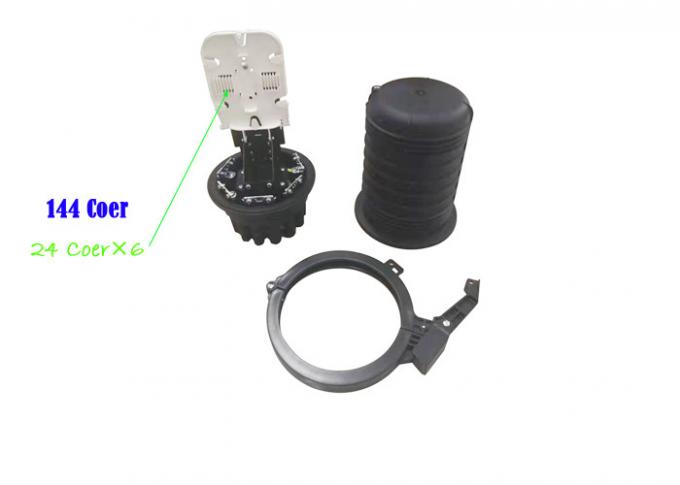 FTTH Fiber Optic Closure , Fiber Optic Joint Enclosure 144 Core 230MM 320MM