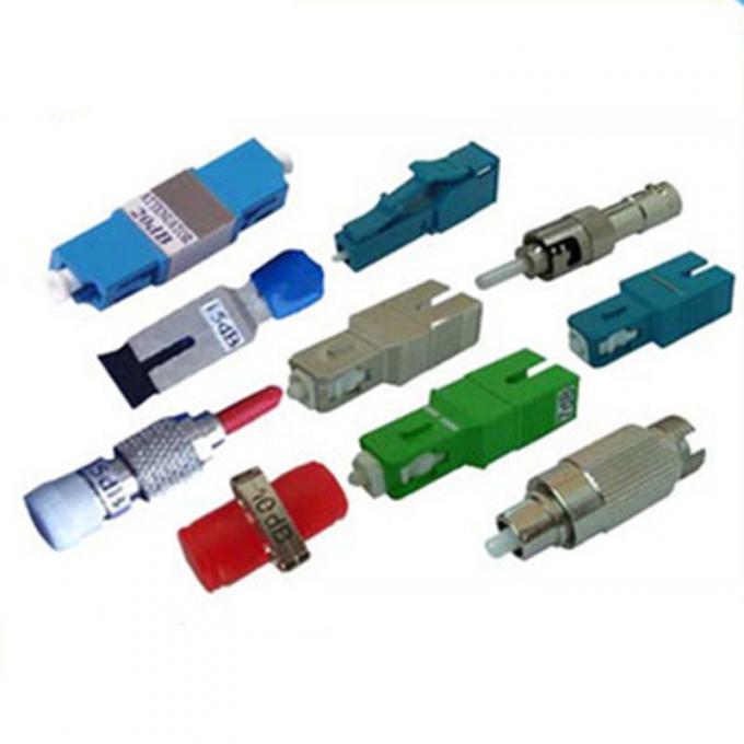 Precise Fiber Optic Attenuator , SC APC Attenuator