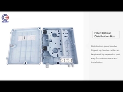 FTTH 32 Core ABS PC Optical Fiber Distribution Box APC UPC