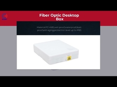 FTTH Indoor Dustproof  Fiber Optic Distribution Box Cable Junction Box Flame retardant ABS