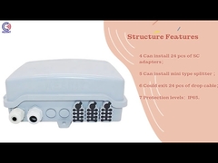 KEXINT 24 Core ODN FTTH IP65 With Patch Cord Pigtail Fiber Optic Distribution Box Terminal Box