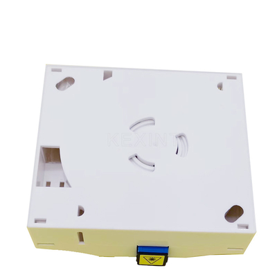 KEXINT 1 Core ABS FTTH Fiber Optical Face Plate Fiber Optic Termination Box