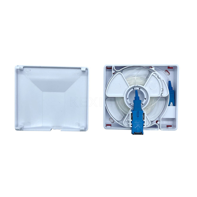 KEXINT 1 Core ABS FTTH Fiber Optical Face Plate Fiber Optic Termination Box