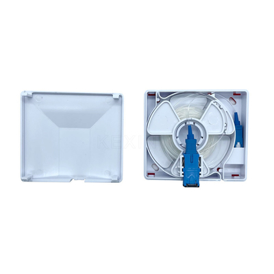 KEXINT 1 Core ABS FTTH Fiber Optical Face Plate Fiber Optic Termination Box