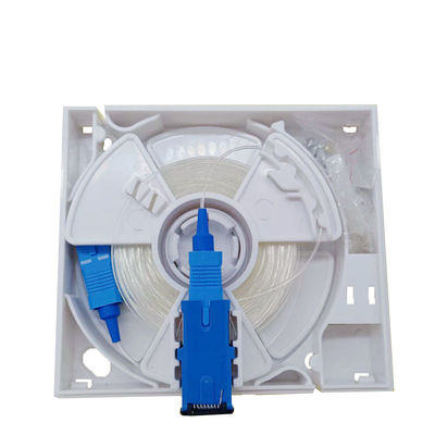 KEXINT 1 Core ABS FTTH Fiber Optical Face Plate Fiber Optic Termination Box