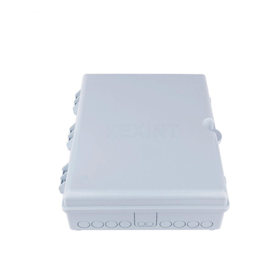 Telecommunication Optical Fiber Distribution Box 64 Core FTTH Outdoor Wall / Pole Mounted