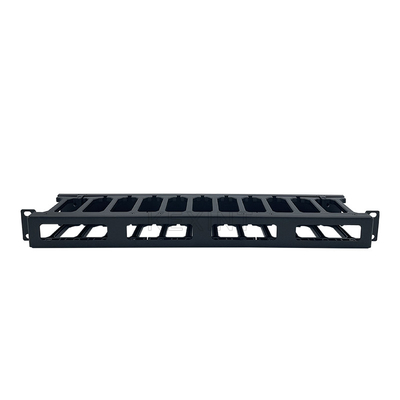 KEXINT 12 Gear 24 Port Cable Management Rack 1U 19 Inch Network Telephone Line Manager