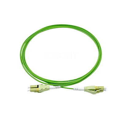KEXINT Uniboot Fiber Optical Patch Cord LC UPC Duplex OM5 LSZH Green