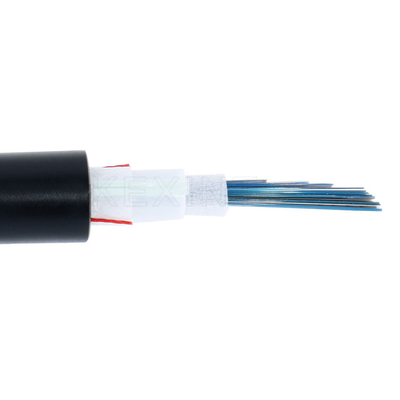 KEXINT Duct Central Tube Ribbon Gel Filled 24 To 432 Core Ribbon Optical Fiber Cable