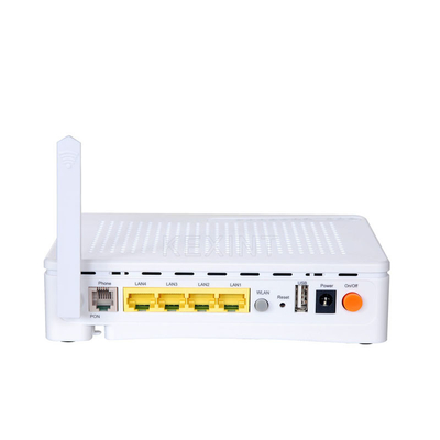 KEXINT Wifi Router 4GE 2 POTS GEPON ONU Device WiFi White OLT ONT GPON English software Network Router 1 SC UPC PON Port