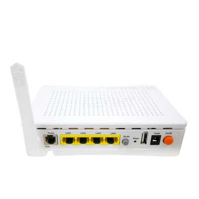 KEXINT Wifi 4GE 2POTS GEPON ONU Router White English Software Network 1 SC UPC PON Port