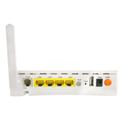 KEXINT Wifi 4GE 2POTS GEPON ONU Router White English Software Network 1 SC UPC PON Port