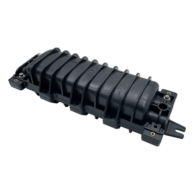 Outdoor Mini Horizontal Fiber Optic Splice Closure IP68 12 24 Cores KEXINT FTTH KXT-W14