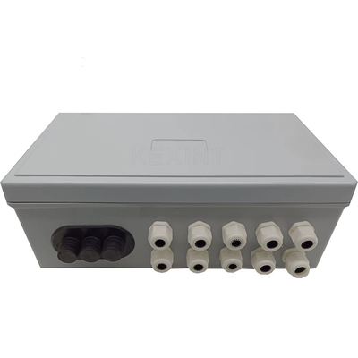 KEXINT FTTH KXT-F-F Fiber Optic Distribution Box Outdoor 48 Cores Light Grey Customized