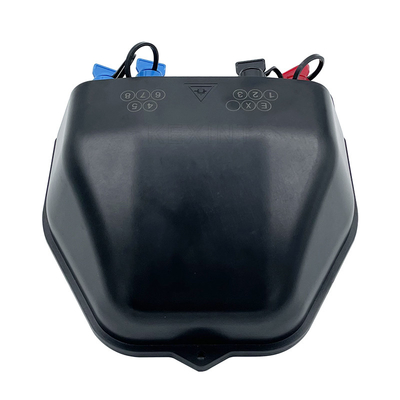 Black Outdoor FTTH Wall Mounted SC Fiber Optic Distribution Box KEXINT KXT-8A-01