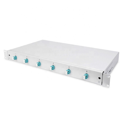 FTTH 6 To 12 Core Fiber Optic Patch Panel With 6 Simplex Or Duplex Adapters Pigtails