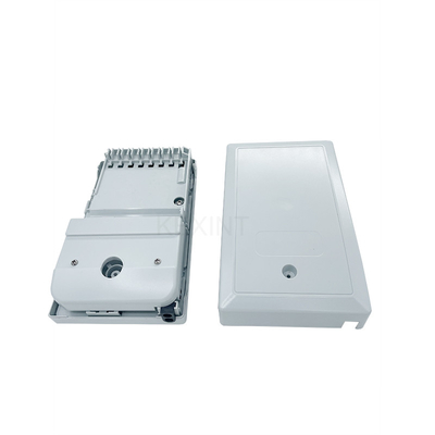 KEXINT FTTH 8 Port Fiber Optic Terminal Box PC + ABS Material Wall Mounted Installation
