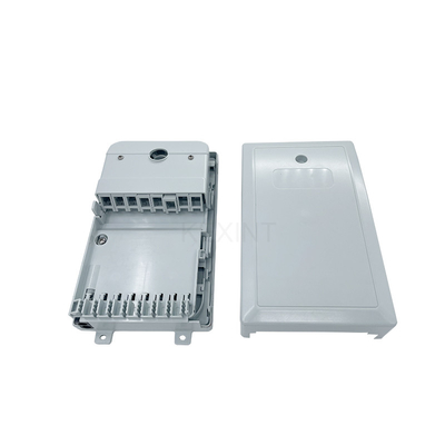 KEXINT FTTH 8 Port Fiber Optic Terminal Box PC + ABS Material Wall Mounted Installation