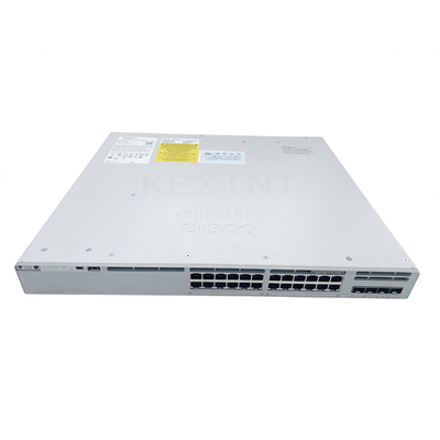 C9300L 24 Port POE 4x10G Network Switch C9300L-24P-4X-E For Security / IoT / Cloud