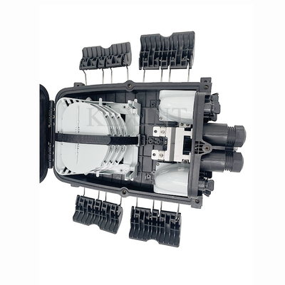 8 Ports Outdoor Fiber Optic Splice Enclosure Waterproof IP 68