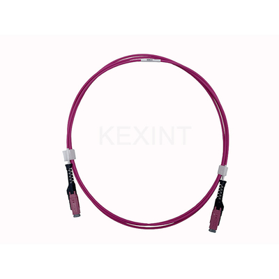 KEXINT Uniboot 2.0mm 2 Meter Multimode OM4 LSZH MDC MDC Fiber Optic Patch Cord