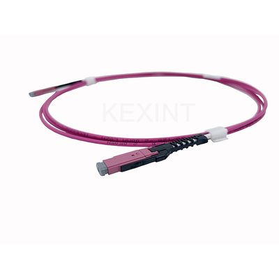 KEXINT Uniboot 2.0mm 2 Meter Multimode OM4 LSZH MDC MDC Fiber Optic Patch Cord