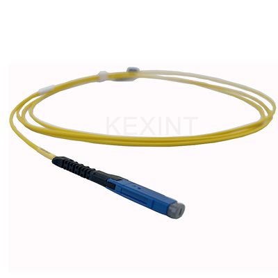 KEXINT 2M MDC UPC To LC UPC Uniboot Duplex OS2 Single Mode LSZH (OFNR) 2.0mm Fiber Optic Patch Cable